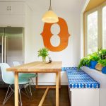 Disposizione ergonomica dei mobili in una piccola cucina