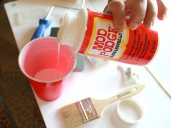 Colla per decoupage