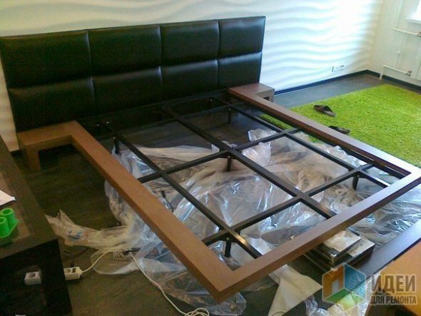 Costruzione del letto galleggiante