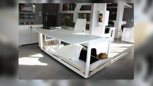 Letto da tavolo creativo