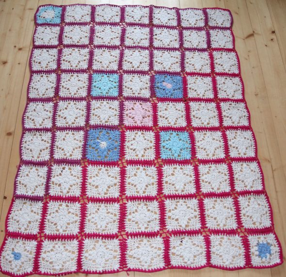 Elegante coperta scozzese