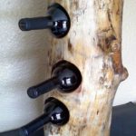 Namizno stojalo za steklenice DIY