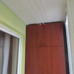 Armadio indipendente sul balcone