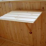 Tavolo pieghevole in legno