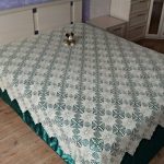Copriletto fatto a mano per camera da letto