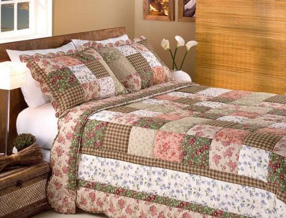 Copriletto patchwork