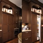 Lussuosa cucina integrata con elettrodomestici