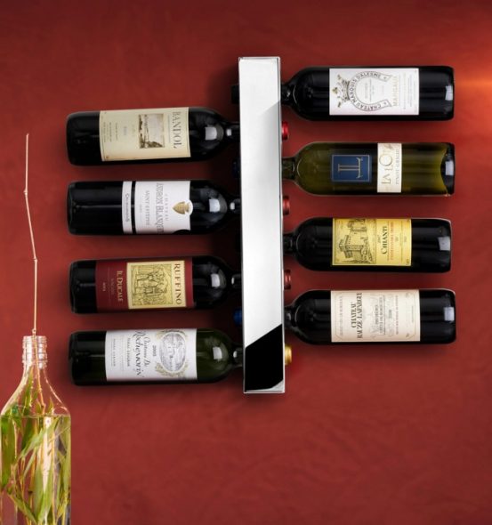 Vertikalno stojalo za vino