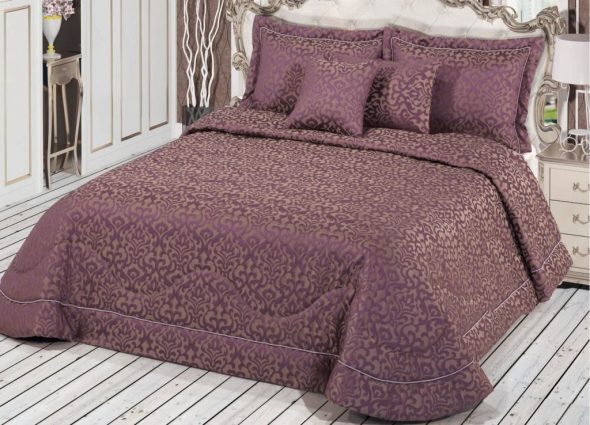 Copriletto jacquard