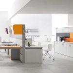 Esempio di disposizione dei mobili in ufficio