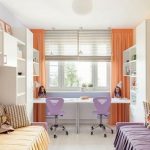 Progetto di una cameretta per due bambine