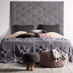 Modello interessante per una coperta lavorata a maglia