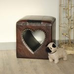Bellissimo pouf con un cuore