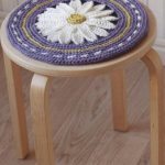Tappeto rotondo con cuscino