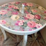Tavolo rotondo per fiori fai da te