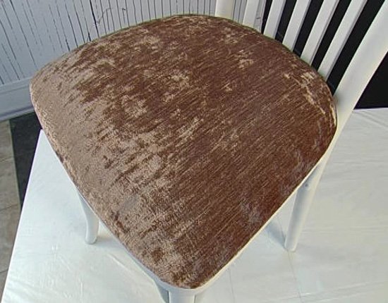 sedia morbida dipinta