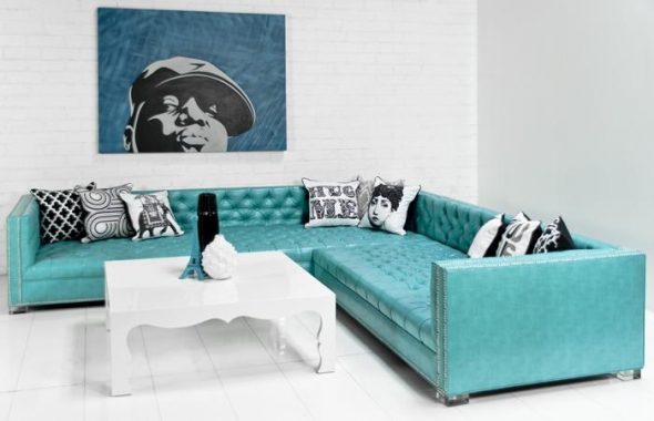Design originale del divano angolare