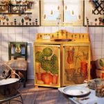 Cucina di campagna ristrutturata