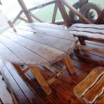 Tavolo ovale in legno