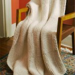 Coperta per sedia o divano con motivo semplice