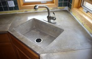 Progettazione di cucine in cemento