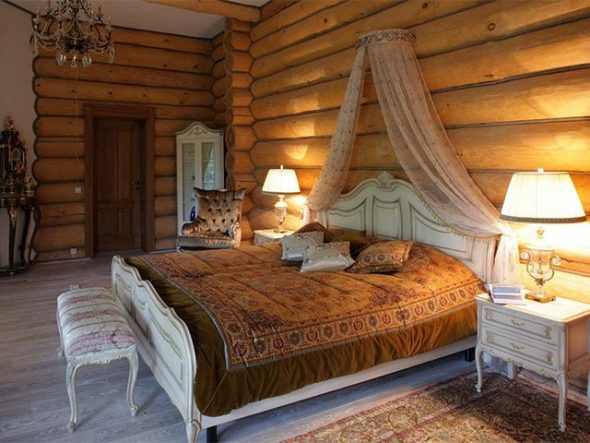 Camera da letto in stile provenzale