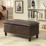 Pouf rettangolare per l'ingresso