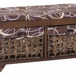 Pouf in rattan fatto a mano