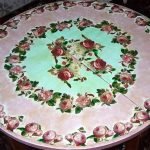 Splendido tavolo di rose fai da te