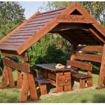 Tavolo da gazebo in legno fai da te