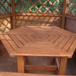 Tavolo gazebo esagonale