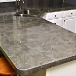 Piano di lavoro in cemento decorativo