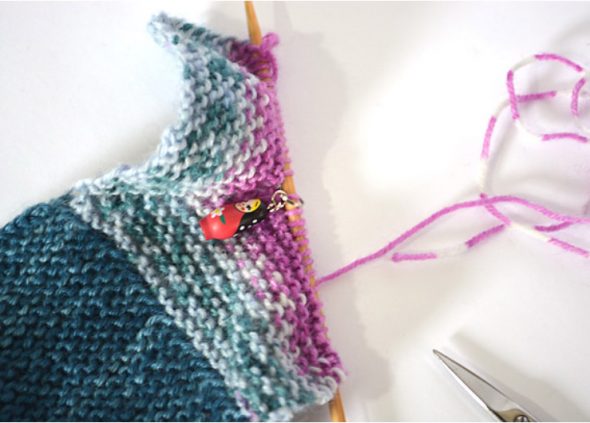 Lavorare a maglia in modo simile a 1 quadrato