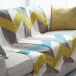 Coperta a zigzag fai da te