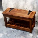 Panca in legno massello