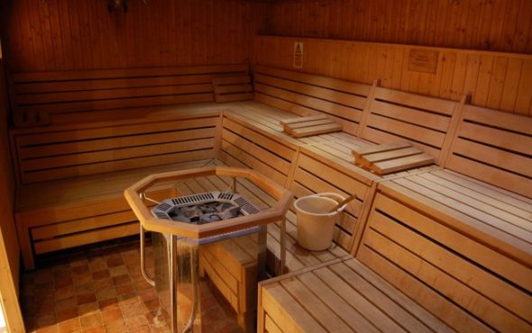 Bagno in cedro canadese