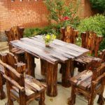 Mobili rustici in legno naturale
