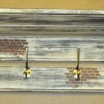 Appendiabiti in legno in stile loft