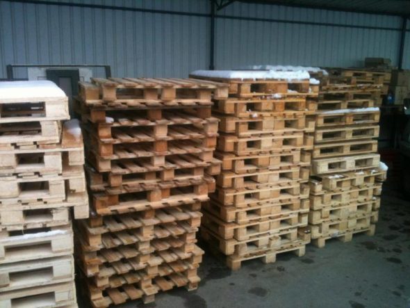 pallet di legno