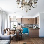 Tavolo in legno per cucina-soggiorno