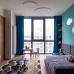 Cameretta per bambini in stile minimalista