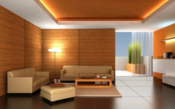 Stile minimalista accogliente