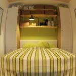 Un'opzione interessante per una piccola camera da letto