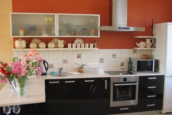 Bellissima cucina in stile moderno