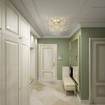 Bellissimo corridoio in stile classico
