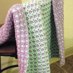 Bellissimo motivo bifacciale per una coperta