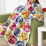 Bellissimo ornamento a forma di lumaca per coperta fatta a mano