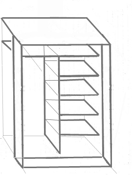 Fissaggio del pannello superiore