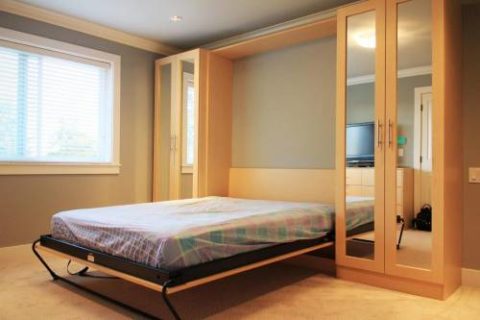 Letto guardaroba