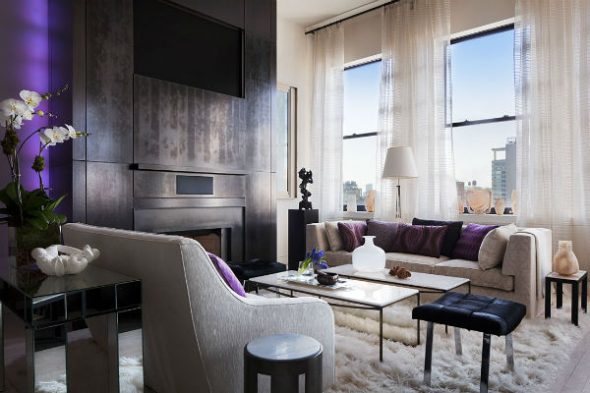 Il fascino del loft nel soggiorno